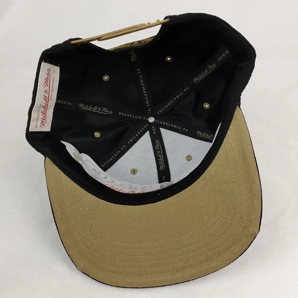 Las Vegas Golden Knights Mitchell & Ness NHL Snapback Hat Cap 3D Logo‎ New